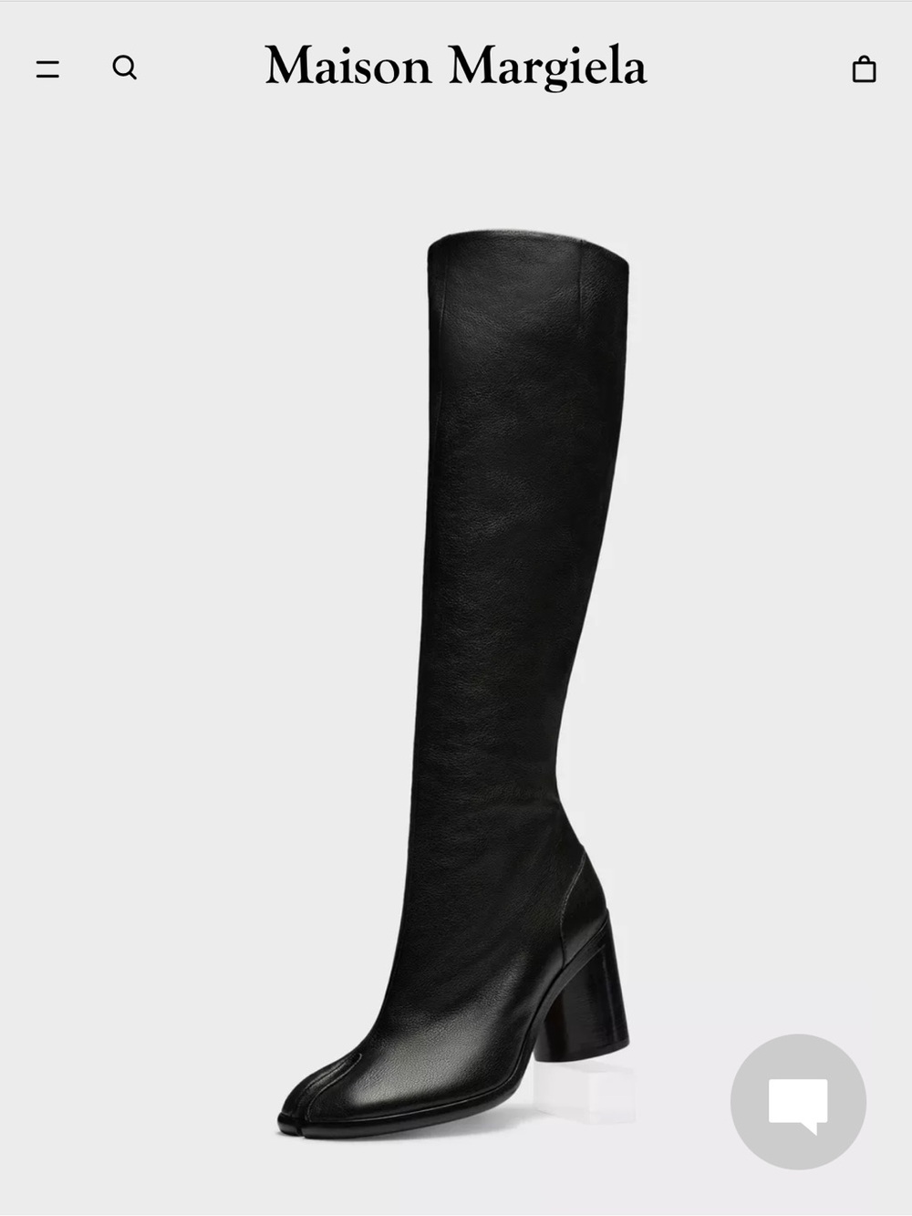 Maison Margiela Tabi Knee High Boots